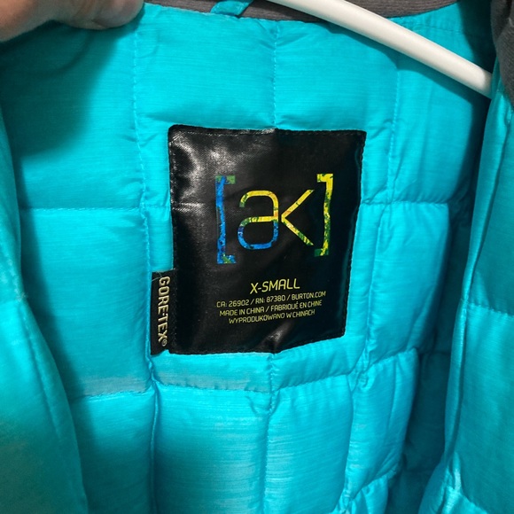 Burton AK Goretex Down Jacket - Picture 4 of 9